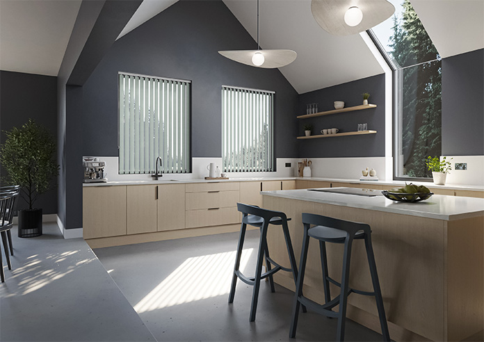 Cassandra, Quarry Grey - Vertical Blind - Image 7